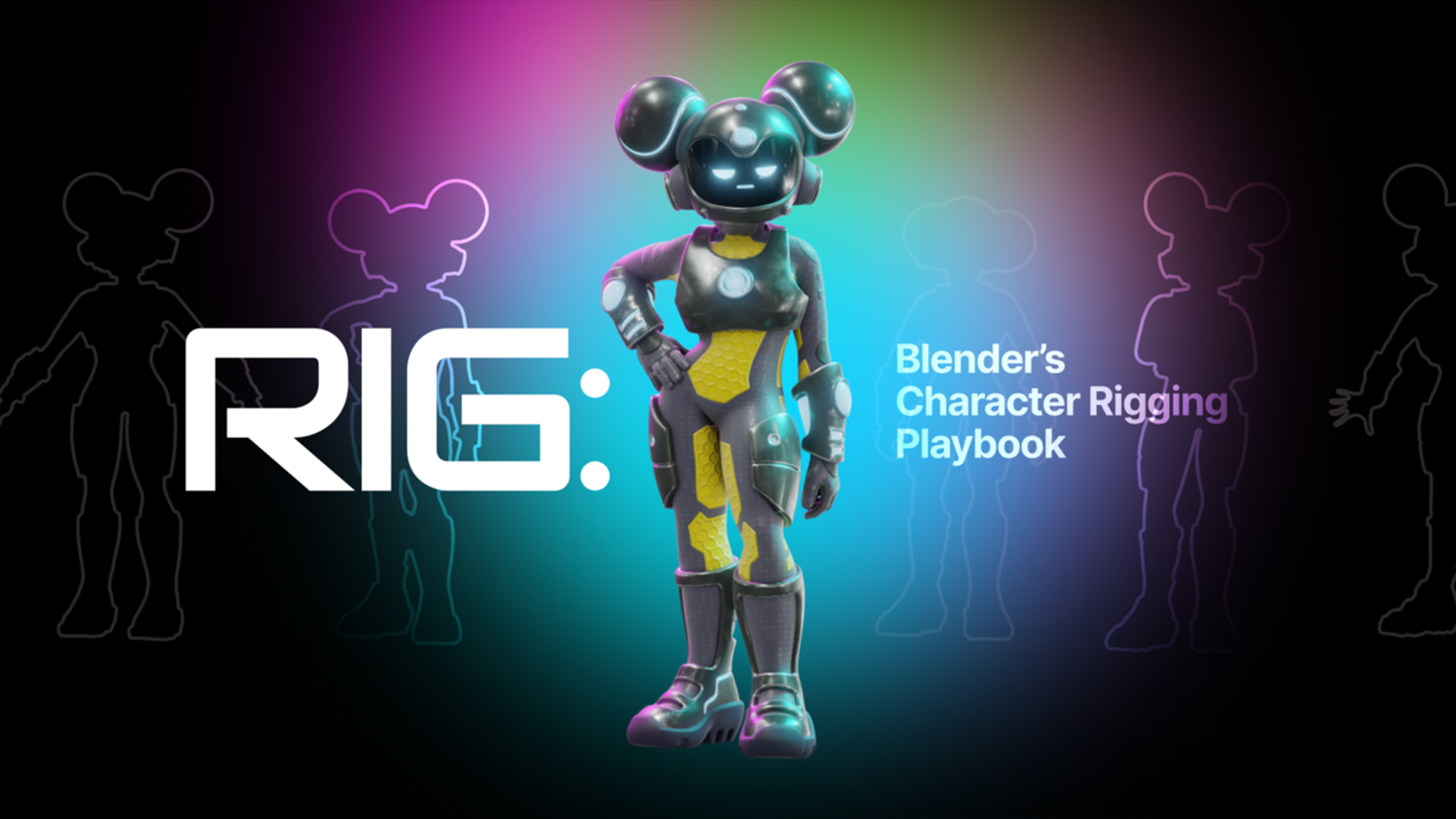 E02 CGCookie Blender角色绑定手册 封面